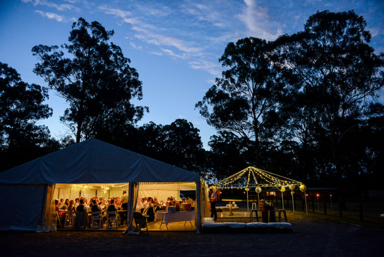 A rustic Hunter Valley wedding celebration